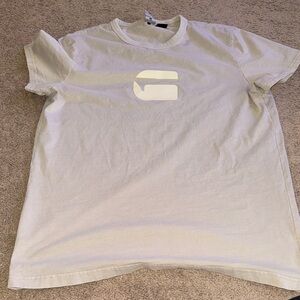 G-Star Light Gray Short Sleeve Tee